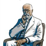Masaryk je v komiksu sám v roli vypravěče